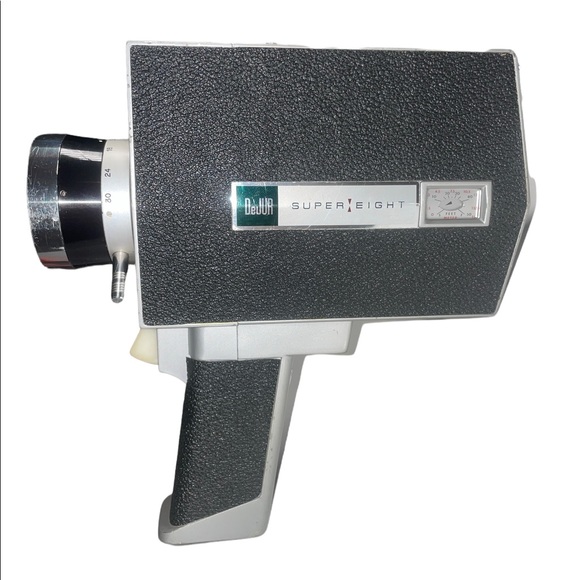 🔥 VTG UNTESTED DeJur Super Eight Slow Motion Camera Electra 250 f/1.8 12-30mm🔥 - Picture 6 of 7